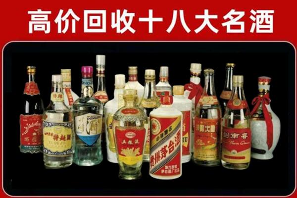 阳西回收铁盖茅台酒